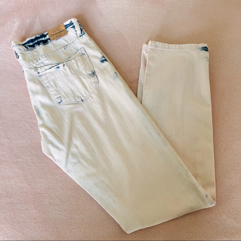 🌹 Aeropostale Womens Bayla Dyed Skinny Fit Jeans Size 4